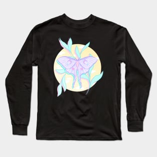 Dreamy Moth Long Sleeve T-Shirt